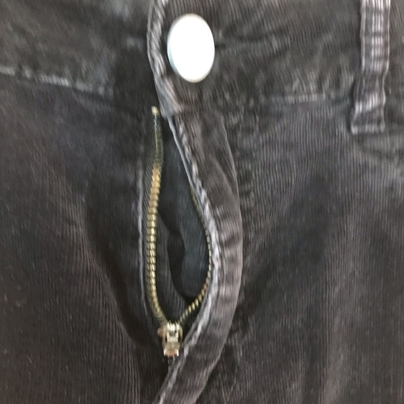 Kut From The Kloth Black Boot Cut Corduroy Pants Women 10 - Picture 4 of 6